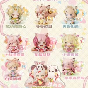 Cat Moni office series figures