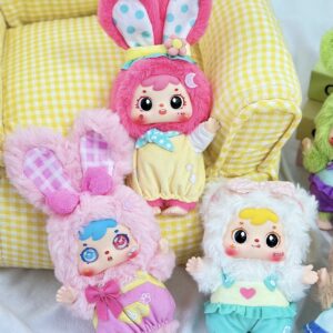 Samuel TYKE 3 bunny and bear happy picnic plush
