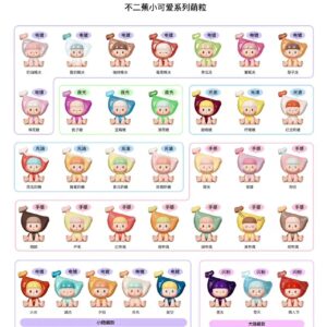 BUER banana v2 cuteness series pvc mini figures