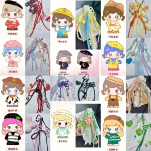 HANA BEAR's seasonal palette series pvc figures