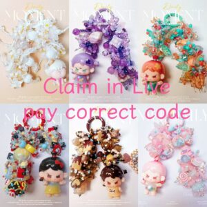 (dahaocrafts B1-B20)Original handmade phone charm bag charm claim in LIVE