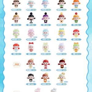 TANGTANG Starry Curtain Poker Series mini figures