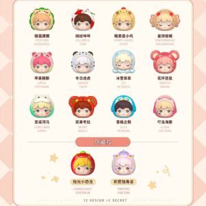 Annabelle Lovely Zoo Christmas Ball series 2 mini figures
