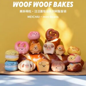 MEICHAI WOOF WOOF BAKES series mini figures