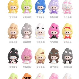 NUNU's dressing diary series mini figures