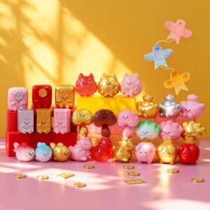 MEICHAI New Year Series mini figures