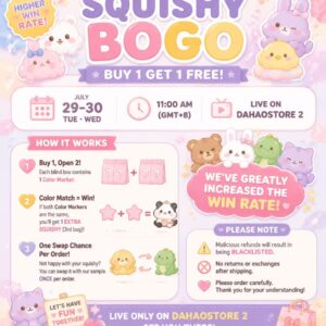 (Host Sylvia & Stacy ) Squishy Bogo Blindbag